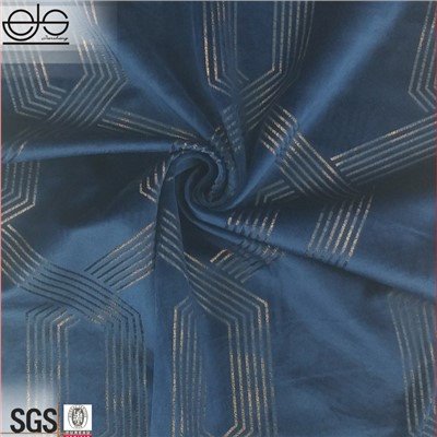 Polyester dệt nhung rèm vải